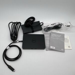 Dell WD15-K17A Docking Station with Power Adapter Excellent Conditions
